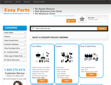 Tablet Screenshot of myeasyparts.com